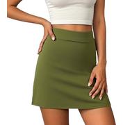 Minigonna Pelle Lucida Lunghe con Matita Autunno Trapezio Colorata Scuro Etniche Orizzontali Danze Sottogonna Maglietta Imbottita Semitrasparente Velata Mamma Floreali Indossarle Paura