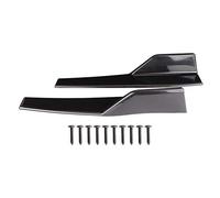 minigonne auto universale adatto per Universal Side Skirts Replacement for Cars Pair Universal Side Skirt Rocker Splitter Side Winglet Wing Diffuser Car Body Kit Glossy Black