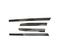 Minigonne Estensione Copertura Per Minigonne Laterali Da 190 Cm Per Golf MK7 MK7.5 R Per GTI R Line 2013-2019, Kit Carrozzeria Per Aggiornamento E Modifica Dell'aspetto. Laterali Spoiler(Gloss Black)