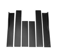 Minigonne Estensione Kit Estensione Minigonne Laterali Universali Da 78,7"/86,6" Per BMW Serie 3 F30 E90 Splitter Alettone Lo Styling Dell'auto Laterali Spoiler(78.7in Carbon Look)