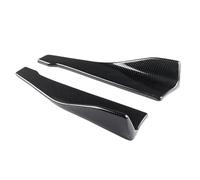 Minigonne Estensione Kit Estensione Universale Paraurti Posteriore 48 Cm Con Splitter Canard Minigonne Laterali Per Kia Per Stinger 2018-2024 Laterali Spoiler(Carbon Fiber Look)
