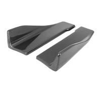 Minigonne Estensione Protezioni Minigonne Laterali 35 Cm Splitter Posteriore Alette Grembiuli Universali Per Mitsubishi Lancer EVO 10 Dal 2008-2017 Laterali Spoiler(Carbon Fiber Look)