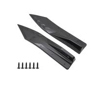 Minigonne Laterale Universale 2 Pezzi Paraurti Per Auto Spoiler Splitter Diffusore Antigraffio Kit Corpo Striscia Di Protezione Alette Estensione Laterale Gonna(Carbon)