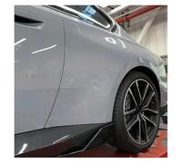 Minigonne Laterali 2 Porte Per BMW Serie 2 G42 Per Coupé M235i 2022-2024 Gonna Lato Splitter Angolo Copertura In Fibra Di Carbonio Look Auto Inferiore Kit Canard Guard(Carbon Look)