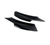 Minigonne Laterali Anteriore Canard Splitter Per B&MW Serie 3 E90 320i 330i MT&ech LCI 2009 2010 2011 2012 Minigonne laterali per auto(Nero)