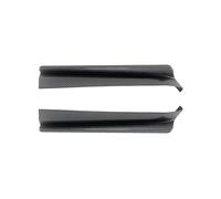 Minigonne laterali auto 2 Pezzi Fibra Paraurti Posteriore Diffusore Spoiler Laterale Canard Splitter Per Subaru Per WRX Per STI Per VA 2015-2021 Laterali Grembiuli(Carbon fiber pattern)
