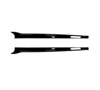 Minigonne laterali auto Estensione Minigonne Laterali Per BMW Per X6 Per G06 Kit Corpo Splitter Diffusore Tunning Winglet Laterali Grembiuli(Gloss Black)