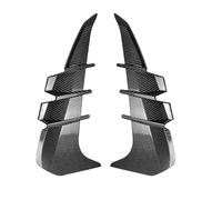 Minigonne laterali auto Paraurti Anteriore Copertura Lama Antivento Fendinebbia Trim Trim Per Toyota GR86 2022+(Aspetto carbonio)