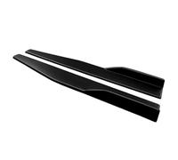 Minigonne Laterali Auto Per Cadillac Serie XTS XT5 ATS CT6 CT4 75 Cm Paraurti Universale Diffusore Spoiler Grembiuli Ali Protezione Auto Minigonne Laterali Inferiori(Matte Black)