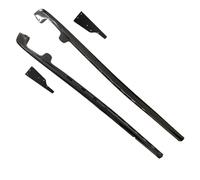 Minigonne laterali auto Per Chevrolet Per Corvette Per C6 Per Z06 2005-2013 Modello ZR1 Stile Minigonne Laterali Pannello A Bilanciere Paraspruzzi Laterali Grembiuli(Base model Carbon)