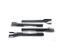 Minigonne laterali auto Per Jeep Per Grand Cherokee SRT SRT8 Wk2 2012-2021 Auto Gonna Laterale Estensione Splitter Labbro Spoiler Diffusore Accessori(Aspetto fibra di carbonio)