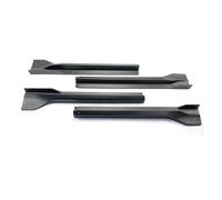 Minigonne laterali auto Per Jeep Per Grand Cherokee SRT SRT8 Wk2 2012-2021 Auto Gonna Laterale Estensione Splitter Labbro Spoiler Diffusore Accessori(Nero opaco)