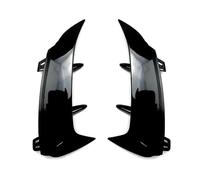 Minigonne laterali auto Per Mercedes Per Benz Classe A W177 A180 A200 A220 AMG Hatchback 2018-2023 Adesivi Spoiler Labbro Paraurti Posteriore Fender Canards(Nero)