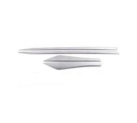 Minigonne laterali auto Per Nissan Per Rogue 2021-2023 Acciaio Inossidabile Cromato Porta Laterale Modanatura Gonne Copertura Antigraffio Trim Laterali Grembiuli(ABS silver)