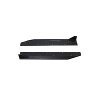 Minigonne laterali auto Per Per Mustang S650 GT Per EcoBoost 2024 2025 Gonna Laterale Spoiler Estensione Diffusore Splitter(Aspetto fibra di carbonio)