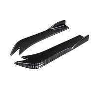 Minigonne laterali auto Per RC 200 300 350 2014-2021 Auto Posteriore Wrap Angolo Splitter Tronco Labbro Spoiler Canard Wing Body Spoiler Anti-crash Diffusore(Aspetto fibra di carbonio)