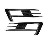 Minigonne laterali auto Per VW Per Golf 7 MK7 Per Golf 7 Pre-facelift 2012-2017 Paraurti Anteriore Spoiler Paraurti Auto Fendinebbia Griglia Copertura Trim Kit Carrozzeria Tuning(Nero lucido)