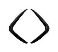Minigonne laterali auto Per X3 X4 G01 G02 MSport 2018 2019-2021 Fendinebbia Auto Paraurti Anteriore Splitter Griglia Spoiler Copertura Presa D'aria Lama Antivento(Nero lucido)