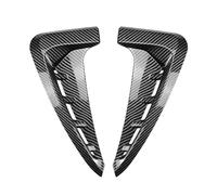 Minigonne laterali auto Per X5 F15 2014-2018 MS&port Parafango Anteriore Laterale Dell'auto Copertura Presa D'aria Adesivo Branchie Squalo Parti Esterne Carrozzeria(Fibra di carbonio)