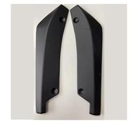Minigonne laterali auto Striscia Paraurti Anteriore Labbra Diffusore Splitter Protezione Antigraffio Fibra Carbonio Estensione Gonna Laterale Laterali Grembiuli(Matte black)
