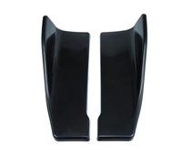 Minigonne Laterali Carrozzeria Auto 35cm 48cm Spoiler Universale Per Auto Paraurti Laterale Gonna Posteriore Rocker Finiture Di Protezione Nere Lucide In Fibra Carbonio