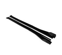 Minigonne Laterali Carrozzeria Auto Per Macan 2018-2021 Accessori Auto Minigonne Laterali In Carbonio Estensioni Splitter Kit Rocker Anti-Graffio Winglet Ali Paraurti