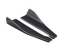 Minigonne Laterali Da 48 Cm Per Auto Protezione Universale Per Paraurti Spoiler Splitter Antigraffio Alettone auto(Carbon Fiber Pattern)