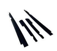 Minigonne Laterali In ABS Nero Lucido Per BMW E90 E92 E93 Per M3 4 Porte 2005-2013, Splitter, Diffusore, Paraurti, Spoiler, Kit Carrozzeria Auto Minigonne Laterali Inferiori