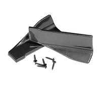 Minigonne Laterali in Carbonio Aramox, 35 Cm in Fibra di Carbonio Universale per Auto Grembiuli Laterali Universali/Paraurti Posteriore Lip Splitter Winglet Grembiuli