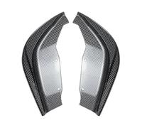 Minigonne Laterali Paraurti Posteriore Auto Diffusore Splitter Laterali Spoiler Labbro Body Kit Tuning Nero Lucido Per BMW Serie 1 F40 PACK M135i 2019-2024 Gonne Laterali(Carbon Look)