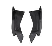 Minigonne Laterali Per Auto Paraurti Posteriore Universale Splitter Per Labbra Parafango Laterale Per Auto Pinne Per Corpo Spoiler Per Sottogola Protezione Per Gonna(Nero)