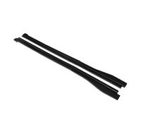 Minigonne Laterali Per Auto Per Hyundai Per Veloster 2013-2017, Estensione Splitter, Grembiule, Aletta Di Protezione Anticollisione Alettoni Laterali Auto(Matte Black)