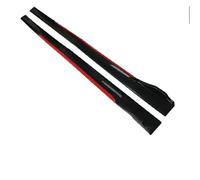 Minigonne Laterali Per Auto Per LEXUS IS200T ES300h Per Civic Per SENTRA Per Lancer Piastra Di Estensione Della Minigonna Laterale Universale Rialzo Paraurti Separatore(Reddish Black)