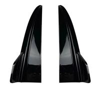 Minigonne Laterali Per Benz Classe C W205 C180 C200 C260 C43 Per AMG 2015-2021 Paraurti Posteriore Auto Diffusore Splitter Laterali Kit Carrozzeria Tuning Gonna Laterale Per Auto(Glossy Black)