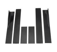 Minigonne Laterali Per BMW Serie 3 E90 E92 E93 Per M3 2007-2013 Kit Di Estensione Splitter Grembiule Aletta Auto Minigonne Laterali Inferiori(78.7in Black)