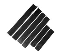 Minigonne Laterali Per Civic Per Benz Per BMW ABS 2M/2.2M Minigonne Laterali Universali Pannelli Sottoporta Splitter Per Labbra 6 Pezzi Spoiler Laterali Gonna Laterale Per Auto(Shiny black 2.2m)