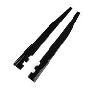 Minigonne Laterali Per Kia Per Cerato Per Naza Per Forte Per Koup TD 2008 2009 2010 2011 2012 Gonna Laterale Splitter Lip Spoiler Diffusore Tuning Bodykit Accessori(Gloss Black Unpaint)