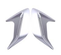 Minigonne Laterali Per Veicoli 2 Pezzi ABS Per Auto Uscita Aria Laterale Flusso Parafango Forniture Modifica Auto, Guancia Squalo Presa D'aria Prese Del Cappuccio