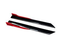 Minigonne Laterali Per Veicoli Per BMW Serie 5 E60 E61 Touring 520i 523i 525i Per M5 Universale 41 Pollici Gonna Laterale Estensioni Accessori Gloss Rosso Nero ABS