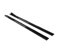 Minigonne Laterali Per VW Per Golf CC Per Passat Per Jetta 2.18m Minigonne Laterali 8 Pezzi Estensioni Universali Per Minigonne Laterali Gonna Laterale Per Auto(Golssy black)