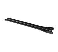 Minigonne Laterali Rocker Pannello Per Mercedes Per Benz Classe C W204 C63 2007-2014, Piastra Di Estensione Della Minigonna Laterale, Paraurti Separatore(Nero lucido)