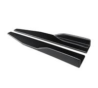 Minigonne Laterali Sinistra/destra Per Auto Accessori In ABS Per Mondeo 2013-2020 Paraurti Diffusore Spoiler Grembiuli Ali Estensioni 75 Cm Stile Esterno Dell'auto(Carbon Fiber Look)