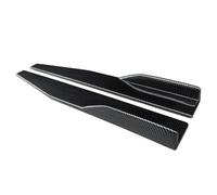 Minigonne Laterali Sinistra/destra Per Lexus CT200h 2011-2022 Paraurti Diffusore Spoiler Grembiuli Ali Estensioni 75 Cm ABS Stile Esterno Dell'auto(Carbon Fiber Look)