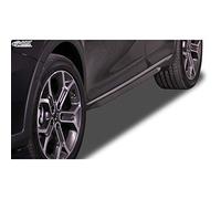Minigonne laterali 'Slim' compatibile con KIA XCeed 2019- (ABS Nero lucido)