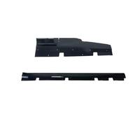 Minigonne Laterali Sottoporta Gonna Laterale Spoiler Estensione Diffusore Splitter Per Dodge Per Charger Widebody Performance 2015-2023 Nero Lucido Fibra Di Carbonio Look(Glossy black)