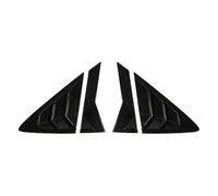 Minigonne Laterali Sottoporta Per Hyundai Per Verna 2010-2016 Auto Posteriore Feritoia Finestra Laterale Della Copertura Dell'otturatore Trim Adesivo ABS