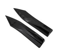 Minigonne Laterali Splitter 2 Pezzi Paraurti Posteriore Labbro Avvolgimento Angolo Diffusore Splitter Canard Spoiler Per Ford Per Focus Mk2 .5 Mk3 Mk4 Mk 3 4 St Rs Se(Nero lucido)