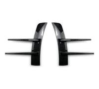 Minigonne Laterali Splitter Copertura Decorativa Universale Per Splitter Di Flusso Aspirazione Dell'aria Del Paraurti Anteriore Da 2 Pezzi(Look in carbonio)