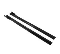 Minigonne Laterali Spoiler 8 Pezzi 2,2 M Piastra Di Estensione Della Gonna Laterale Paraurti Separatore Per BMW Serie 1 2 3 4 5 E46 E90 F10 F20 F21 F30 G20 G30 Minigonna Laterale Lip(Glossy Black)
