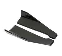 Minigonne Laterali Spoiler Spoiler Paraurti Auto 2 Pezzi, Labbro Posteriore, Splitter Angolare, Diffusore, Alette, Minigonne Laterali Antiurto, Stile Auto Minigonna Laterale Lip(Glossy Black)
